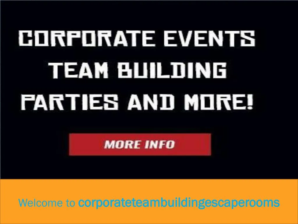 welcome to corporateteambuildingescaperooms