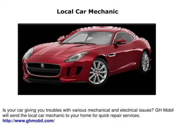 Local Car Mechanic