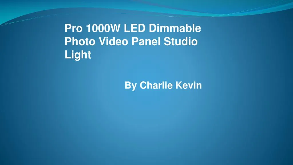 pro 1000w led dimmable photo video panel studio