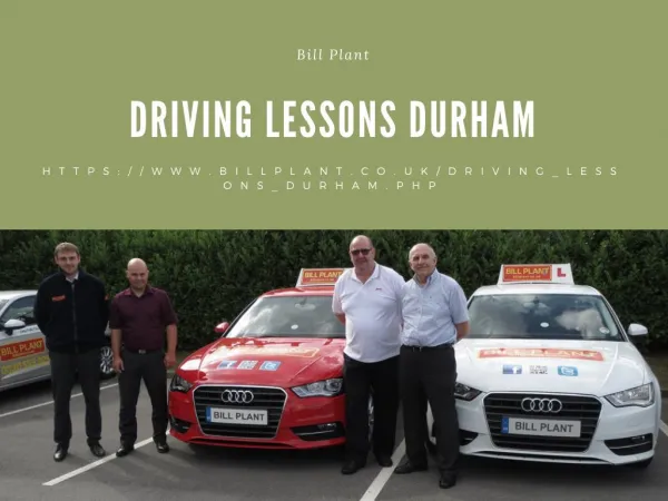 Driving Lessons Durham