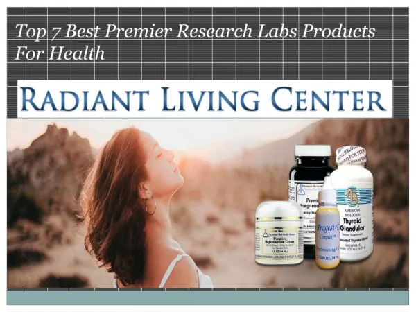 Top 7 Best Premier Research Labs Products For Health