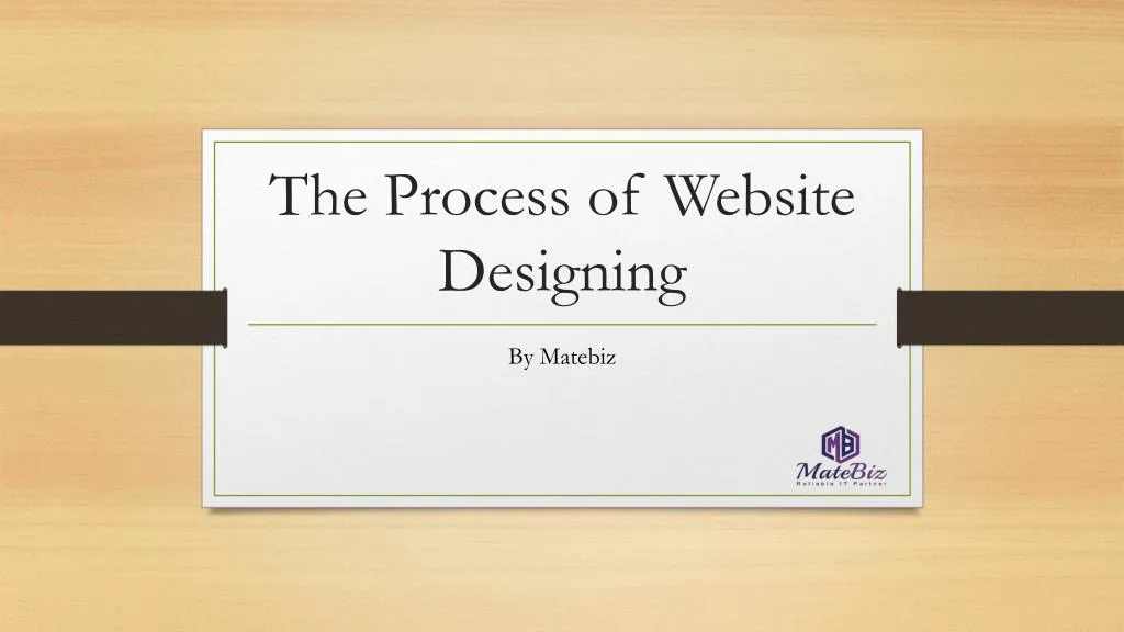 the process of website designing