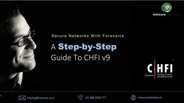 A Step by-Step Guide to CHFI v9 Certification Training