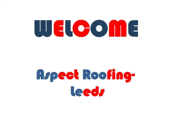 Get affordable quality roofing Service in Leeds