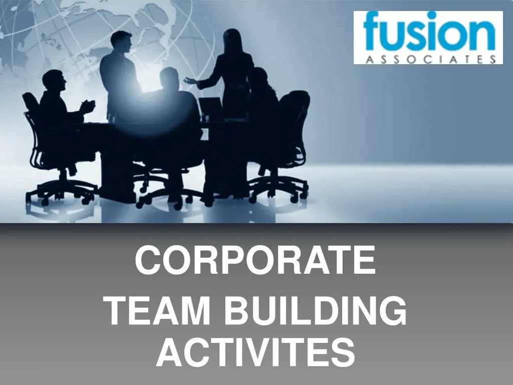 corporate team building activites