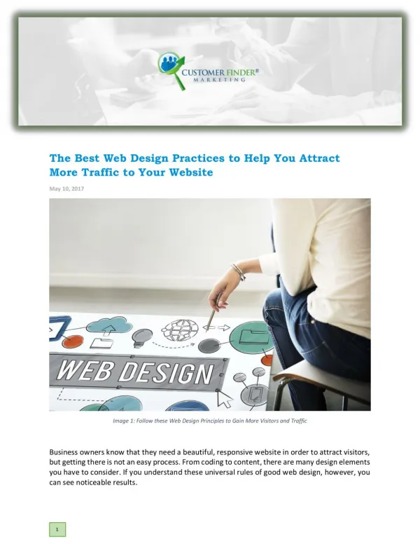 The Best Web Design Practices to Help You Attract More Traffic to Your Website