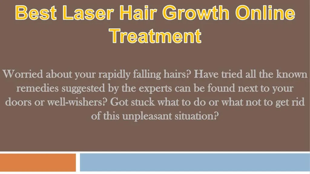 best laser hair growth online treatment