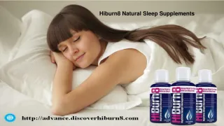 Hiburn8, Herbal Supplements for sleep - slide 1