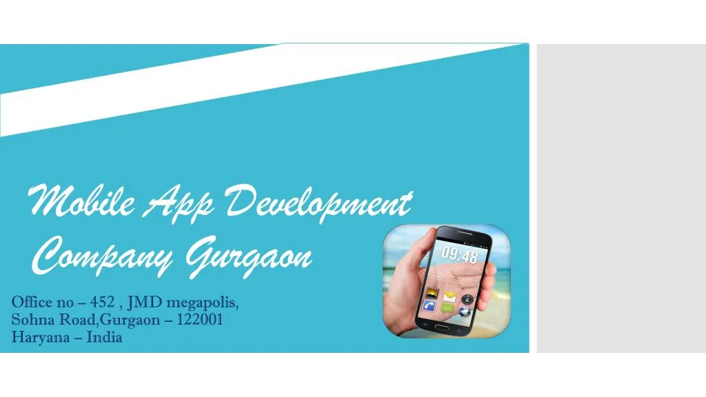 mobile app development company gurgaon