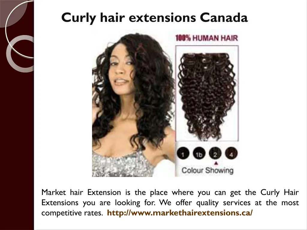 curly hair extensions canada