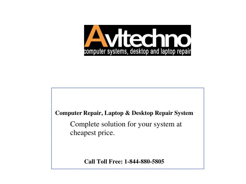 computer repair laptop desktop repair system