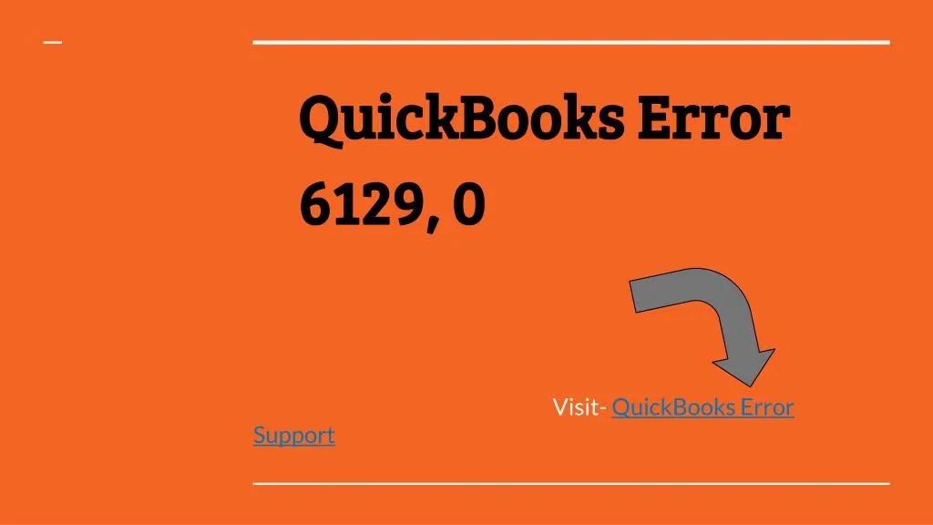 quickbooks error 6129 0