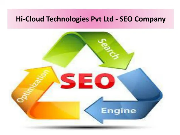 Hi Cloud Technologies - Best Search engine marketing Company