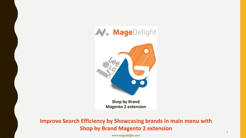 shop by brand magento 2 extension