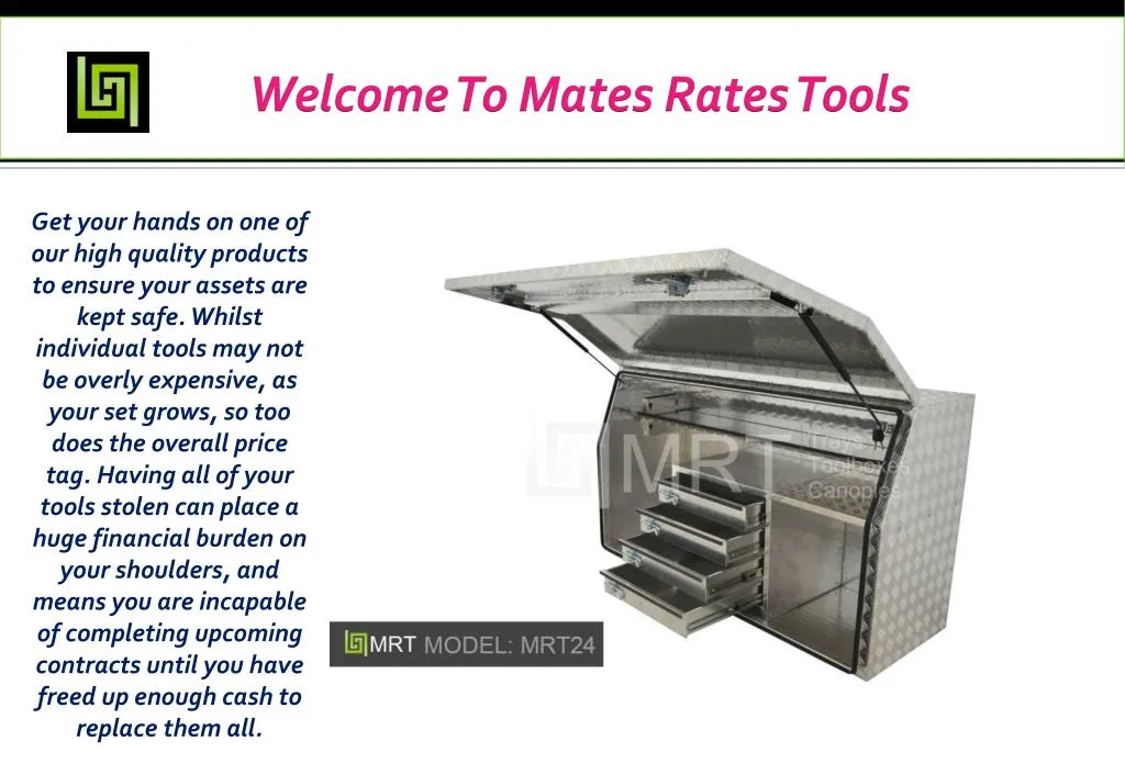 welcome to mates rates tools