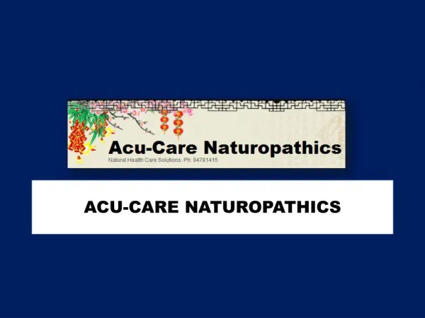 Acupuncture Clinics offering Reliable Acupuncture Services