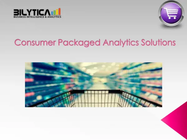 How Consumer Packaged Goods analytics helps your business?