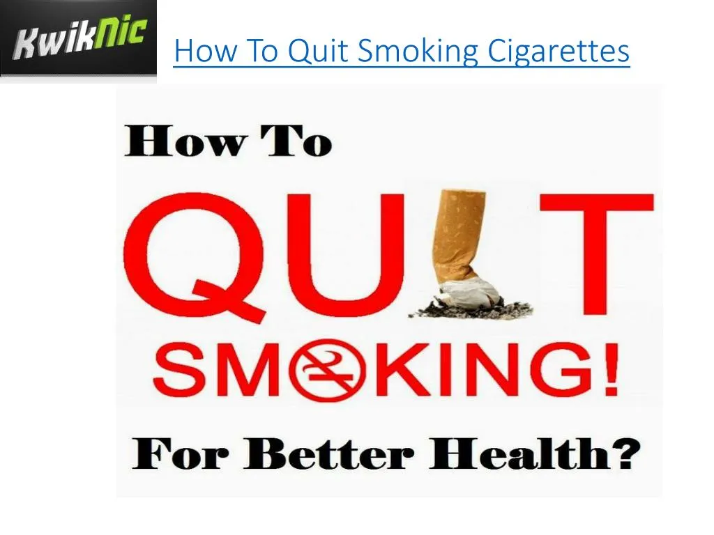 how to quit smoking cigarettes