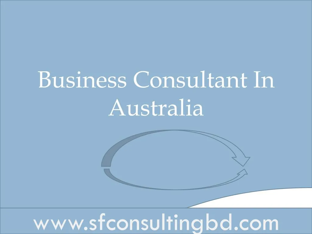 business consultant in australia