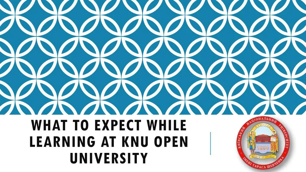 what to expect while learning at knu open university