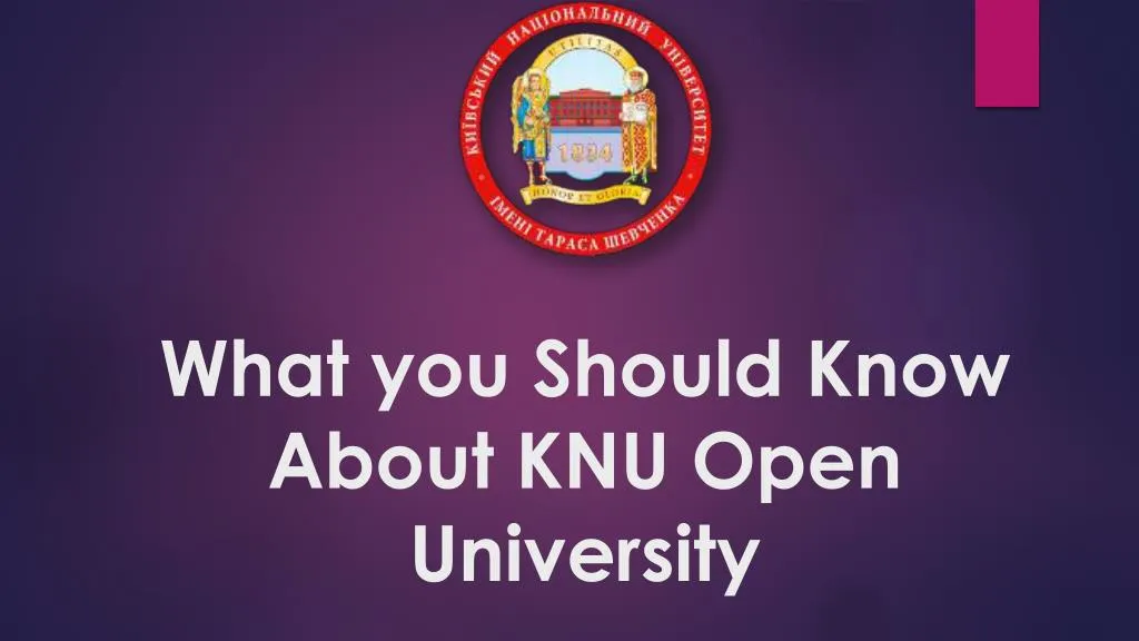 what you should know about knu open university