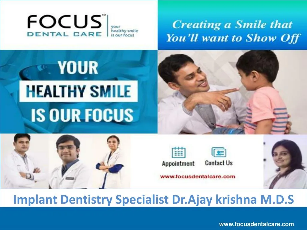 implant dentistry specialist dr ajay krishna m d s