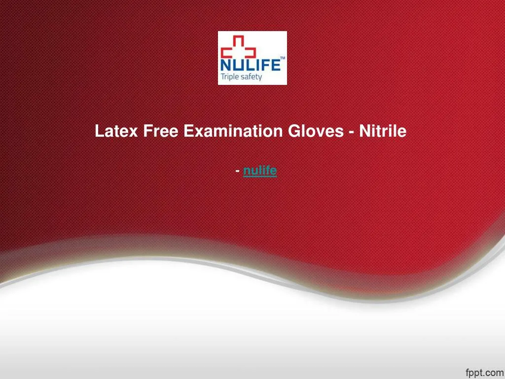 latex free examination gloves nitrile