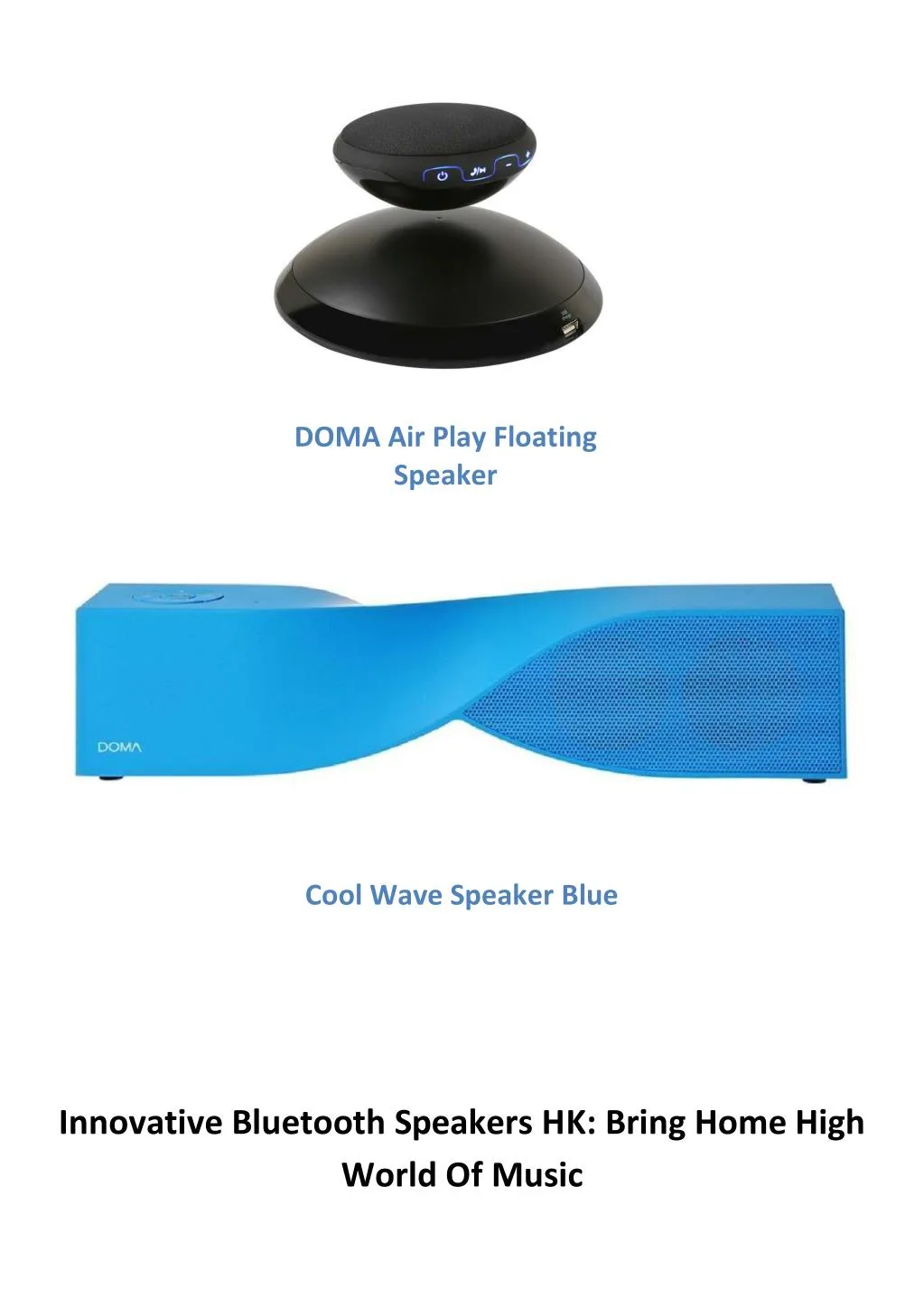 doma air play floating speaker