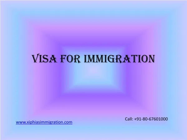 immigration services for USA