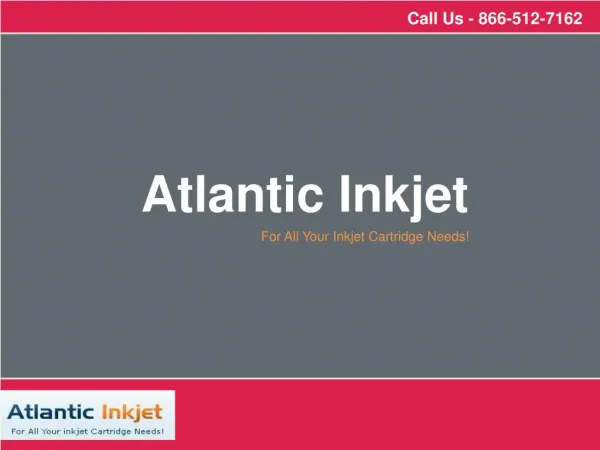 All About Inkjet Cartridges - AtlanticInkjet