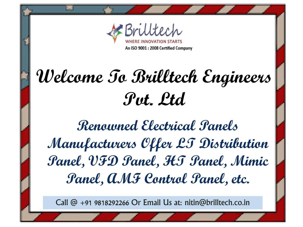 welcome to brilltech engineers pvt ltd