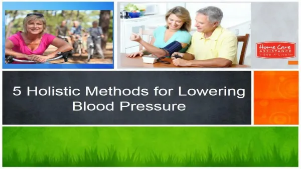 5 holistic methods for lowering blood pressure