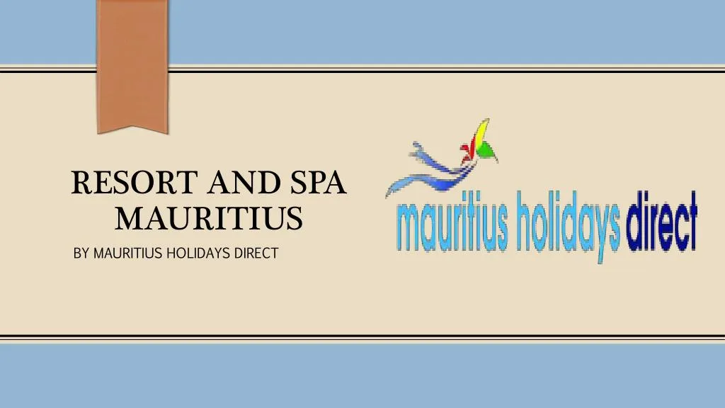 resort and spa mauritius