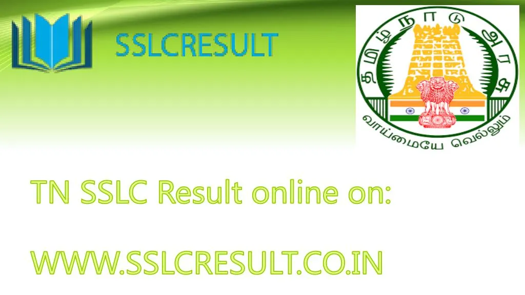 tn sslc result online on www sslcresult co in