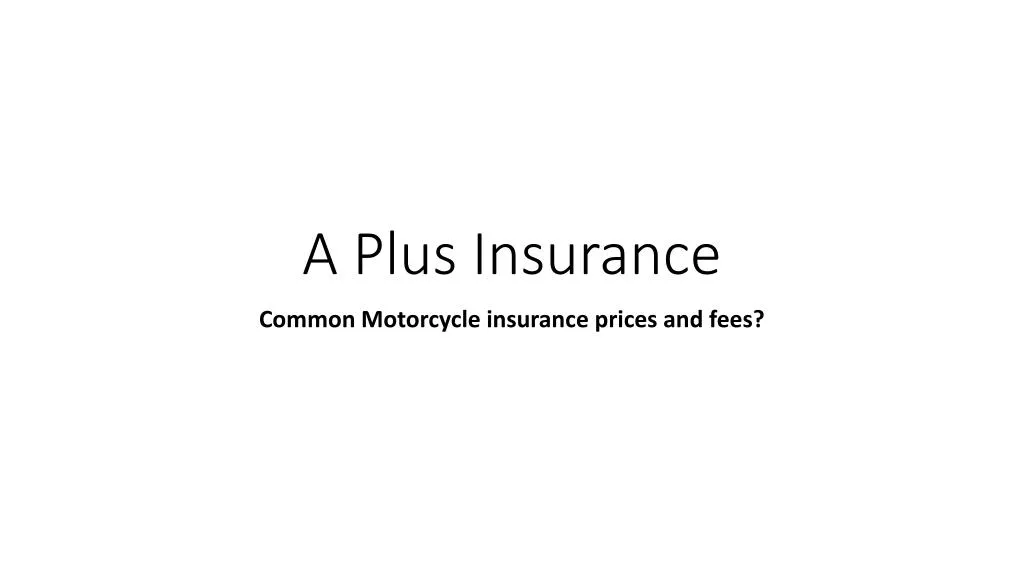 a plus insurance