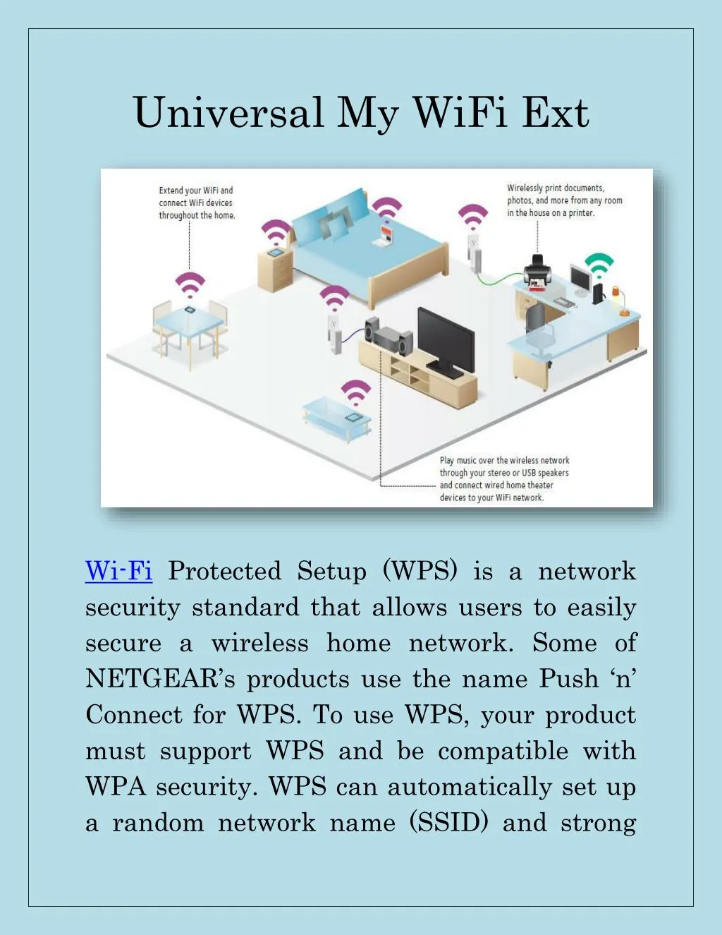 universal my wifi ext