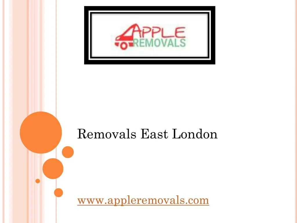 removals east london