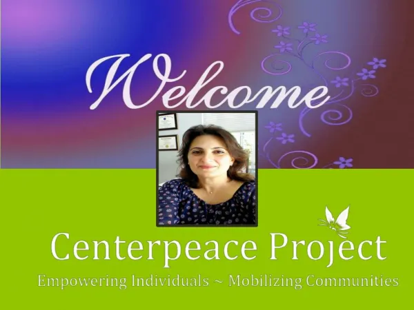 Peacemakers for Trauma Counseling at centerpeaceproject.com