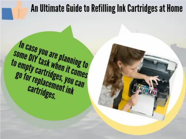 An Ultimate Guide to Refilling Ink Cartridges at Home