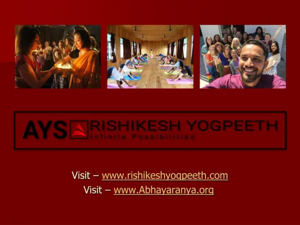 200 Hour Yoga Teacher Training in Rishikesh, India : syllabus Digestive system ppt