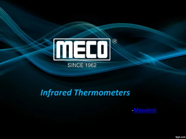 Infrared Thermometers-Mecoinst