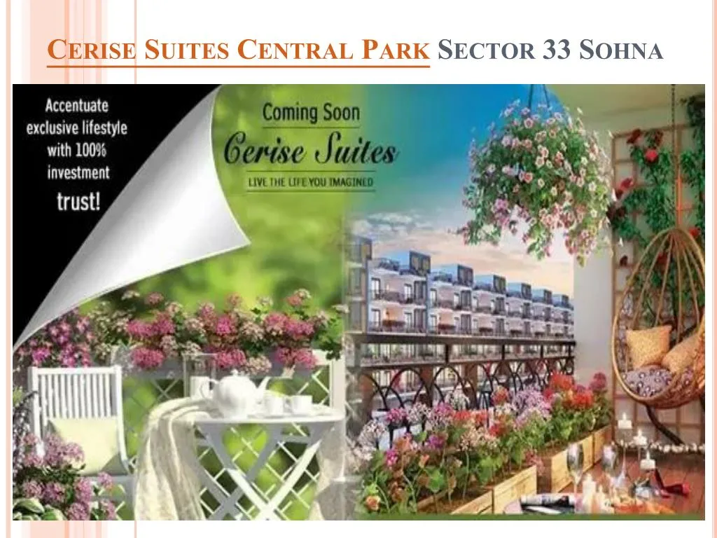 cerise suites central park sector 33 sohna