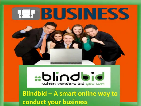 Get essential business services by Blindbid