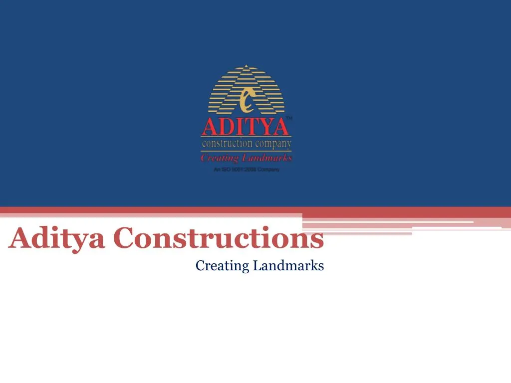 aditya constructions creating landmarks