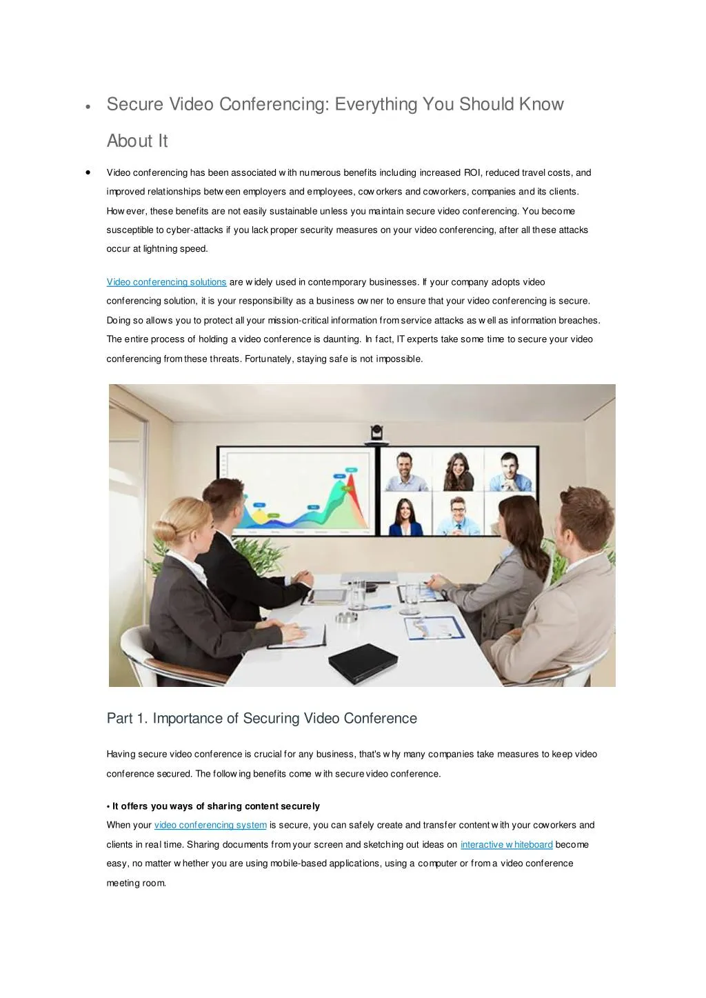 secure video conferencing everything you should
