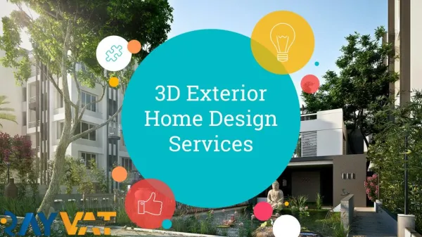 3D Exterior Home Design Services