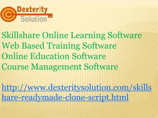 Online Education Software | Course Management Software