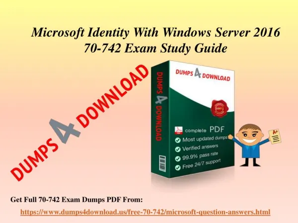 Download 70-742 Braindumps - Microsoft 70-742 Real Exam Questions Dumps4Download.us