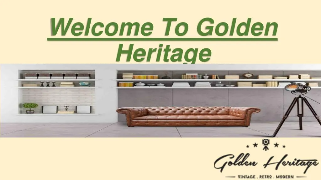 welcome to golden heritage