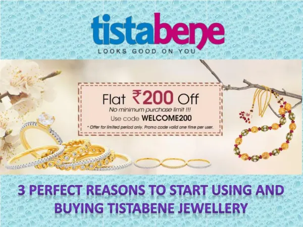 3 Perfect Reasons to Start Using and Buying Tistabene Jewellery